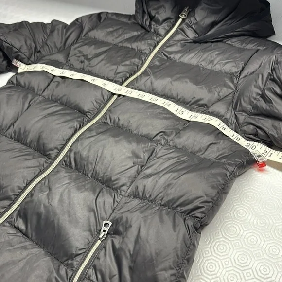 Lucky Brand Down Filled Puffer Coat with Hood Medium Colour Black - Picture 10 of 12